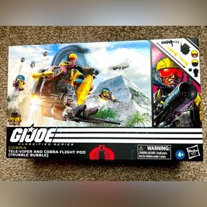 GI Joe Classified Series Cobra Tele-Viper and Cobra Flight Pod